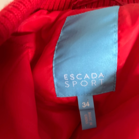 Escada Sport Red Jacket - Picture 13 of 13